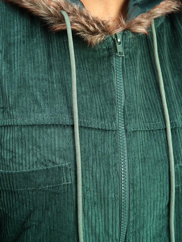 women's corduroy hoodies